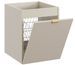 Meuble d'appoint suspendu DALIA 40 cm Cachemire avec panier à linge intégré - Photo n°1
