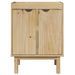 Meuble de lavabo de salle de bain OTTA 59x40x80 cm bois massif - Photo n°4