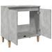 Meuble de lavabo gris béton 58x33x60 cm bois d'ingénierie - Photo n°5