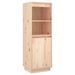 Meuble de rangement 1 porte 1 étagère Loupia 37 cm - Bois pin massif - Photo n°1