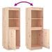 Meuble de rangement 1 porte 1 étagère Loupia 37 cm - Bois pin massif - Photo n°5