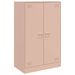 Meuble de rangement 2 portes en acier Lazard 67 cm - Style Industriel - Photo n°1