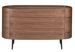 Meuble de rangement 3 tiroirs Keliane 135 cm - Noyer et pieds acier noir - Photo n°3