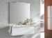 Meuble de salle de bain bois laqué blanc 1 tiroir Teph L 100 cm - Photo n°3