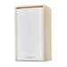 Meuble mural cuisine chêne clair KUMA 40 cm – Élément haut avec rideau et étagères modulables - Photo n°1