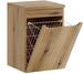 Meuble panier à linge suspendu NOVA 40 cm – Meuble salle de bain moderne avec bac intégré - Photo n°1