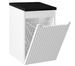 Meuble panier à linge suspendu NOVA BLANC 40 cm - Photo n°1