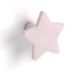 Meuble penderie blanc avec miroir sans pieds et patère étoile rose - Photo n°2
