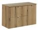 Meuble salle de bain suspendu NOVA OAK 90 cm - Photo n°1