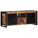 Meuble TV 100x30x40 cm Bois de récupération solide - Photo n°1