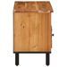 Meuble TV 100x33x46 cm bois d'acacia solide - Photo n°6