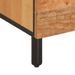 Meuble TV 100x33x46 cm bois d'acacia solide - Photo n°10