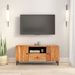 Meuble TV 105x33x46 cm Bois d'acacia massif - Photo n°3