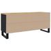 Meuble TV 105x33x46 cm Bois d'acacia massif - Photo n°5