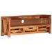 Meuble TV 110x30x40 cm Bois d'acacia massif - Photo n°1