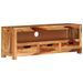 Meuble TV 110x30x40 cm Bois d'acacia massif - Photo n°7