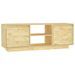 Meuble TV 110x30x40 cm Bois de pin massif - Photo n°1