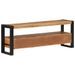 Meuble TV 120x30x45 cm bois d'acacia massif - Photo n°3