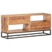 Meuble TV 120x30x50 cm Bois d'acacia brut - Photo n°7