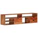 Meuble TV 140x30x35 cm Bois d'acacia massif - Photo n°1