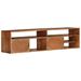 Meuble TV 140x30x35 cm Bois d'acacia massif - Photo n°6