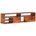 Meuble TV 140x30x35 cm Bois d'acacia massif - Photo n°10