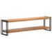 Meuble TV 150x30x40 cm Bois d'acacia massif - Photo n°9