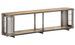 Meuble TV 150x30x40 cm Bois massif de manguier Kizzo 150 - Photo n°1