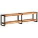 Meuble TV 160x30x40 cm bois d'acacia massif - Photo n°1