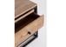 Meuble TV 2 portes 2 tiroirs bois clair de Sheesham et acier noir Klazik 175 cm - Photo n°6