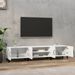 Meuble TV blanc 180x31,5x40 cm bois d'ingénierie - Photo n°3