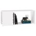 Meuble TV Blanc 80x24x32 cm - Photo n°1