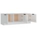 Meuble TV Blanc brillant 102x35x36,5 cm Bois d'ingénierie - Photo n°6