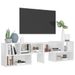 Meuble TV Blanc brillant 149x30x52 cm - Photo n°1