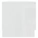 Meuble TV Blanc brillant 80x35x36,5 cm Bois d'ingénierie - Photo n°7