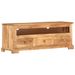 Meuble TV Bois massif d'acacia 110x30x40 cm Marron - Photo n°10