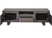 Meuble TV bois massif gris et pieds métal noir Melin L 160 cm - Photo n°2