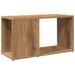 Meuble TV chêne artisanal 60x24x32 cm bois d'ingénierie - Photo n°2