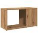 Meuble TV chêne artisanal 60x24x32 cm bois d'ingénierie - Photo n°7