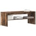 Meuble TV Chêne fumé 100x40x40 cm Bois d'ingénierie - Photo n°1