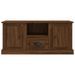 Meuble TV chêne marron 100x35,5x45 cm bois d'ingénierie - Photo n°6