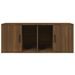 Meuble TV Chêne marron 100x35x40 cm Bois d'ingénierie - Photo n°5