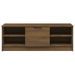 Meuble TV Chêne marron 102x35,5x36,5 cm Bois d'ingénierie - Photo n°6