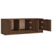 Meuble TV Chêne marron 102x35x36,5 cm Bois d'ingénierie - Photo n°7