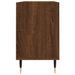 Meuble TV chêne marron 103,5x30x50 cm bois d'ingénierie - Photo n°5