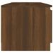 Meuble TV Chêne marron 140x40x35,5 cm Bois d'ingénierie - Photo n°4