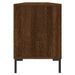 Meuble TV chêne marron 150x30x44,5 cm bois d'ingénierie - Photo n°7