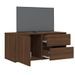 Meuble TV Chêne marron 80x34x36 cm Bois d'ingénierie - Photo n°5