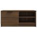 Meuble TV Chêne marron 80x35x36,5 cm Bois d'ingénierie - Photo n°5