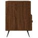 Meuble TV Chêne marron 80x36x50 cm Bois d'ingénierie - Photo n°7